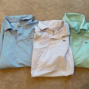 Youth XL Vineyard Vines Performance short sleeve polos